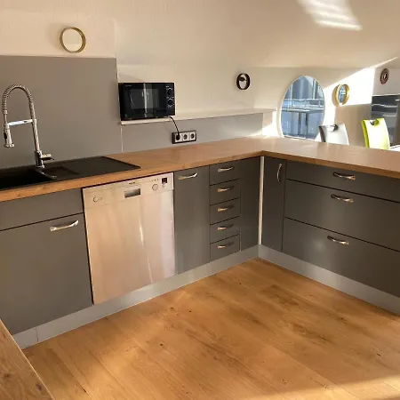 Beach House Ii - Penthousewohnung In Bestlage Mit Sonniger Dachterrasse Und Top Meerblick * Harrislee