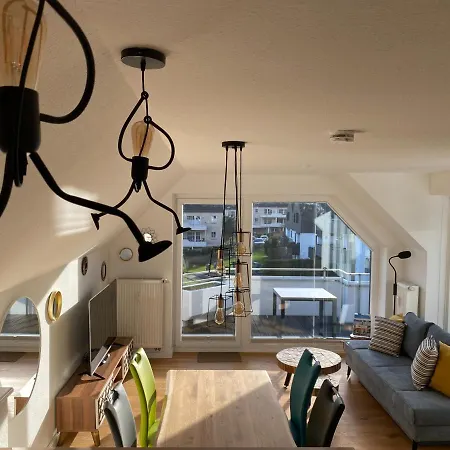 公寓 Beach House Ii - Penthousewohnung In Bestlage Mit Sonniger Dachterrasse Und Top Meerblick 哈里斯莱