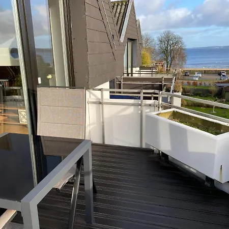 公寓 Beach House Ii - Penthousewohnung In Bestlage Mit Sonniger Dachterrasse Und Top Meerblick 哈里斯莱