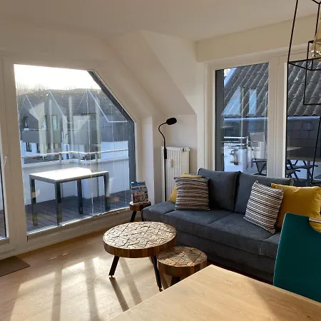 Beach House Ii - Penthousewohnung In Bestlage Mit Sonniger Dachterrasse Und Top Meerblick 哈里斯莱