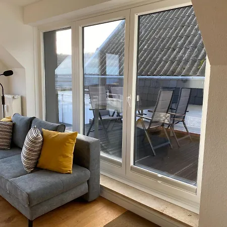 Beach House Ii - Penthousewohnung In Bestlage Mit Sonniger Dachterrasse Und Top Meerblick 哈里斯莱